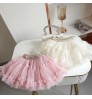 Korean Style Spring Autumn Baby Children Dress Tulle Party Princess Baby Girl Tutu Skirt