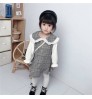 2021 Spring Kids Dress Baby Girl Long Sleeve Children Princess Dresses Plaid Baby Girls Clothing
