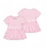 Baby Bamboo Dresses Basical Version Spring New born Baby Girl Short Sleeve Mini Dress 0-18 Months