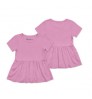 Baby Bamboo Dresses Basical Version Spring New born Baby Girl Short Sleeve Mini Dress 0-18 Months