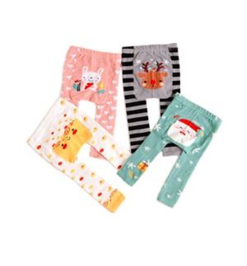 Custom Korea Fashion Cotton Stripe Dot Cartoon Cute Leggings Baby PP Pants