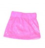 One piece custom pink sequin Elastic waist miniskirt girls spring summer Tight buttock dress pink sequin baby short skirt