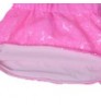 One piece custom pink sequin Elastic waist miniskirt girls spring summer Tight buttock dress pink sequin baby short skirt
