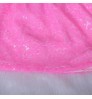 One piece custom pink sequin Elastic waist miniskirt girls spring summer Tight buttock dress pink sequin baby short skirt