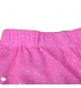 One piece custom pink sequin Elastic waist miniskirt girls spring summer Tight buttock dress pink sequin baby short skirt