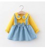 Baby Clothing Spring Autumn Girls Korean Children Clothes Princess Dress Trend Skirt