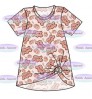 Cd5-1 Latest one piece custom girls spring summer dress printing dress Baby Girls Short Sleeve Baby T Shirts Dress