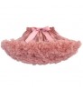 Hot-selling 0-9 years old children's mesh fluffy pink tutu dress skirt baby girl birthday princess short tulle skirts