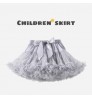 Hot-selling 0-9 years old children's mesh fluffy pink tutu dress skirt baby girl birthday princess short tulle skirts