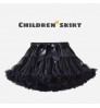 Hot-selling 0-9 years old children's mesh fluffy pink tutu dress skirt baby girl birthday princess short tulle skirts