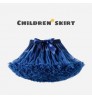 Hot-selling 0-9 years old children's mesh fluffy pink tutu dress skirt baby girl birthday princess short tulle skirts