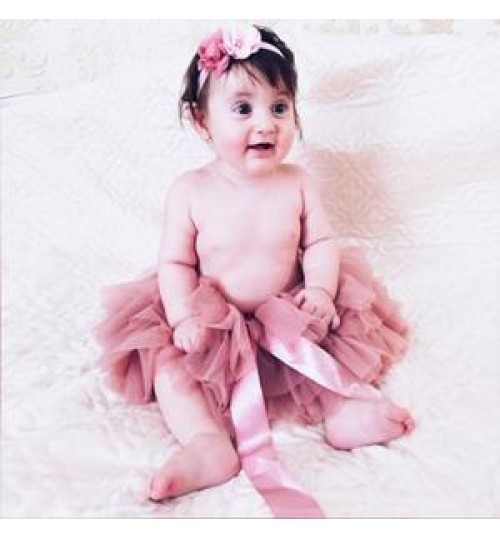wholesale christmas kids Ruffles Princess party skirt with Bow headband set fashion short tutu baby girls skirts