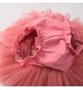 fashion baby princess Girls bowknot skirts and flower head bandsets 2 pieces set children lace Ball Gown