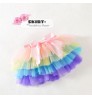 fashion baby princess Girls bowknot skirts and flower head bandsets 2 pieces set children lace Ball Gown