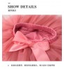 Fluffy infant toddler ballet tulle princess party dress bow soft mesh skirt minimalist baby girl tutu skirt