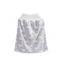 New custom baby cotton and waterproof full green print Diaper skirt with Elastic waist