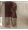 2022 Spring Baby Leggings Infant Korean Baby Clothes Rib Patchwork Toddler Girls Pants&Trousers