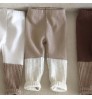 2022 Spring Baby Leggings Infant Korean Baby Clothes Rib Patchwork Toddler Girls Pants&Trousers