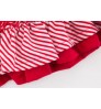 Hot selling fashion baby girls clothing dresses clothes skirt red color