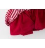 Hot selling fashion baby girls clothing dresses clothes skirt red color