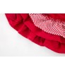 Hot selling fashion baby girls clothing dresses clothes skirt red color