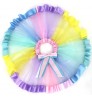Factory Directly Baby Tutu Skirts Children Pink Rainbow Baby Girls Tutu Skirt With Lining