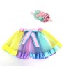 Factory Directly Baby Tutu Skirts Children Pink Rainbow Baby Girls Tutu Skirt With Lining