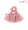 Ins baby girls tutu dress with crystal flower embellished princess dress four layer lace dress