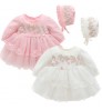 hot deals 2020 Fashion Spring and Autumn Baby Girl Lace Princess Dress baby dresses newborn baby clothes toddler clothing