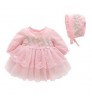 hot deals 2020 Fashion Spring and Autumn Baby Girl Lace Princess Dress baby dresses newborn baby clothes toddler clothing