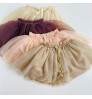 Fashion baby girls solid color dancing wear skirts dresses sweet design kids girls party wear skirts