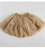 Fashion baby girls solid color dancing wear skirts dresses sweet design kids girls party wear skirts