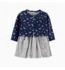 100% cotton infant skirt Long sleeve coat 2 pieces toddler clothing Featured cute baby girls party dresses