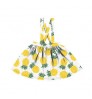 printed pineapple baby girls mini skirt cute baby suspender skirts wholesale new design baby skirt