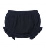 Summer new baby solid color cotton and linen triangle casual big PP baby shorts bloomers pants