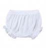 Summer new baby solid color cotton and linen triangle casual big PP baby shorts bloomers pants