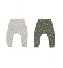slub organic cotton baby harem pants