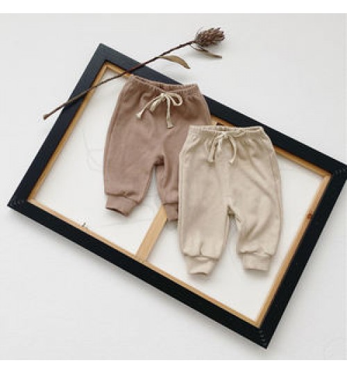 Q2-baby 3950 Infant Soft Comfortable Pants Unisex Baby Girl Boy Sweatpants Trousers