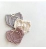 Comfortable wear cotton newborn baby short harem pants organic cotton baby lounge ruffle bloomer bummies