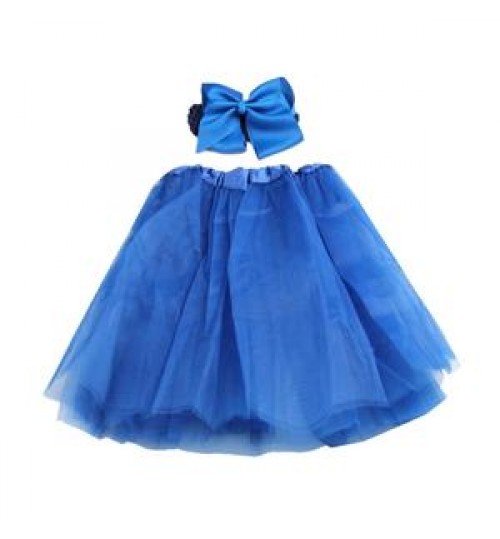 Newborn photography props baby tutu dress baby skirt with headband pictures tutu skirt set