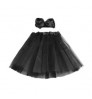 Newborn photography props baby tutu dress baby skirt with headband pictures tutu skirt set