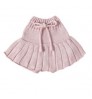 Girls plain dyed kids sweater skirt Budi spring new children baby acrylic sweater skirt