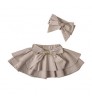 Factory manufacturer kids clothes lovely cotton baby girl's dancing mini skirts