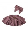 Factory manufacturer kids clothes lovely cotton baby girl's dancing mini skirts