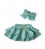Factory manufacturer kids clothes lovely cotton baby girl's dancing mini skirts