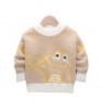 wholesale baby sweater Imitate mink velvet autumn and winter new thickened jumper baby boys' sweaters baby sweaters