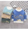 wholesale baby sweater Imitate mink velvet autumn and winter new thickened jumper baby boys' sweaters baby sweaters