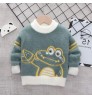 wholesale baby sweater Imitate mink velvet autumn and winter new thickened jumper baby boys' sweaters baby sweaters