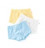 Factory custom wholesale customized plain color organic cotton toddler baby boy underwear