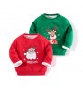 Autumn Winter Christmas Baby Clothes Loose Fleece Sweater Long Sleeve Boys Baby Cute Sweater